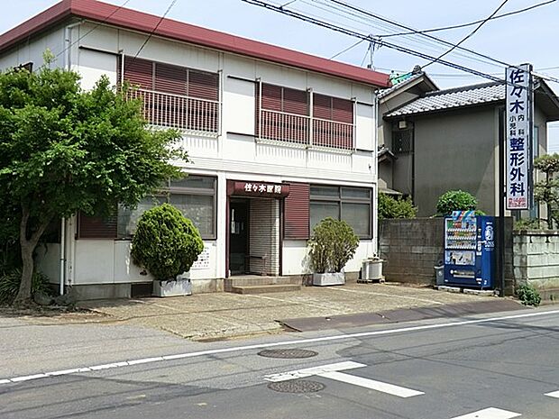 病院 900m 佐々木医院