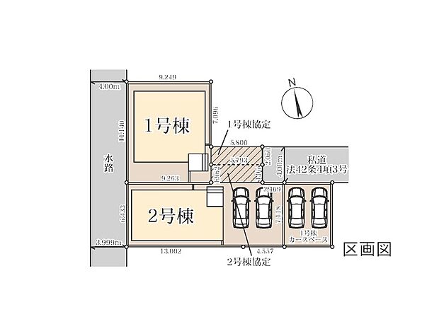 区画図