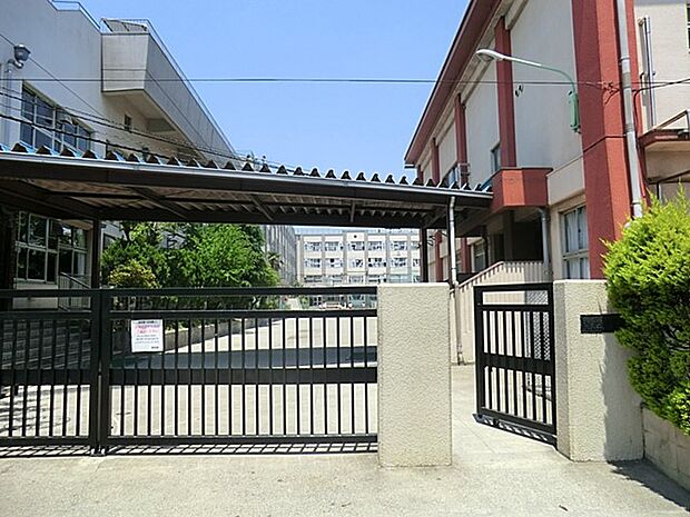 中学校 1250m 足立区立第十三中学校