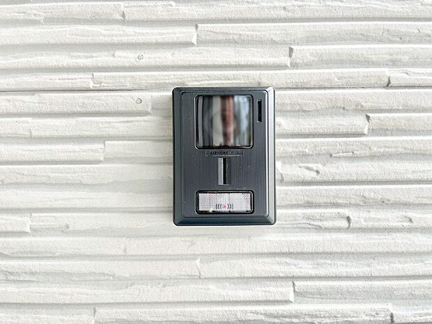 TVモニター付インターホンでセキュリティ面にも配慮!