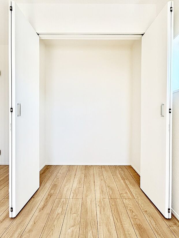 収納力あるクローゼット