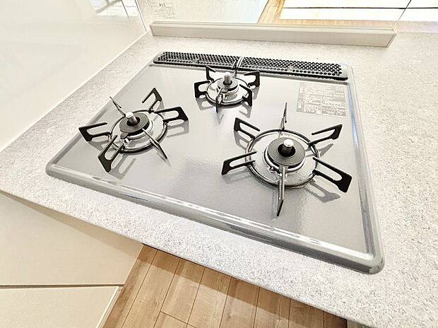 三口ガスコンロでお料理が一気にはかどりそう