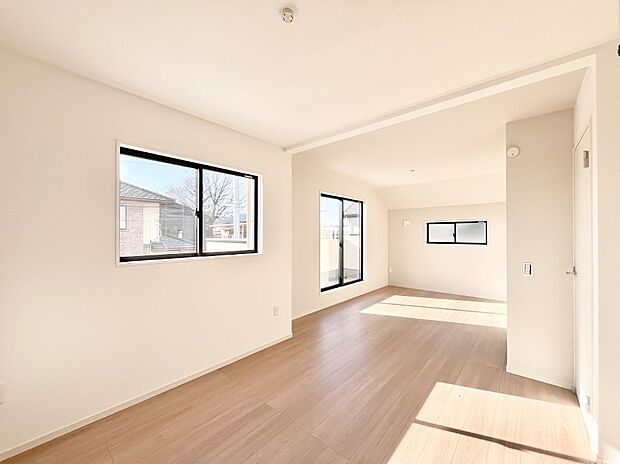 将来は2部屋にすることもできますね。お年頃になったら夢の個室にチェンジ!