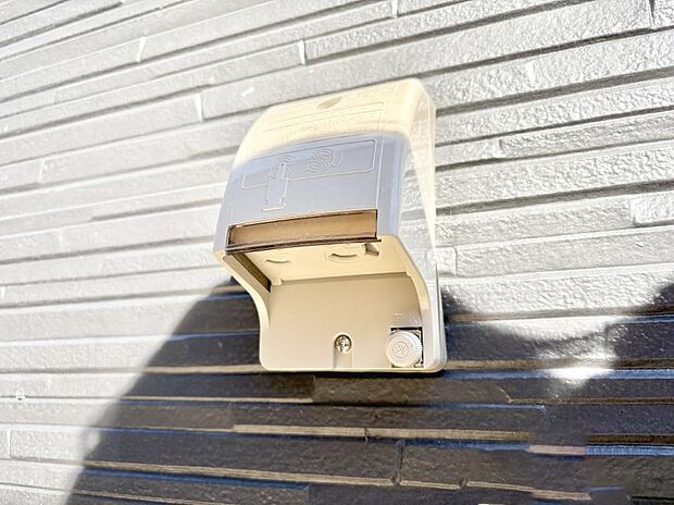 便利な外コンセント。