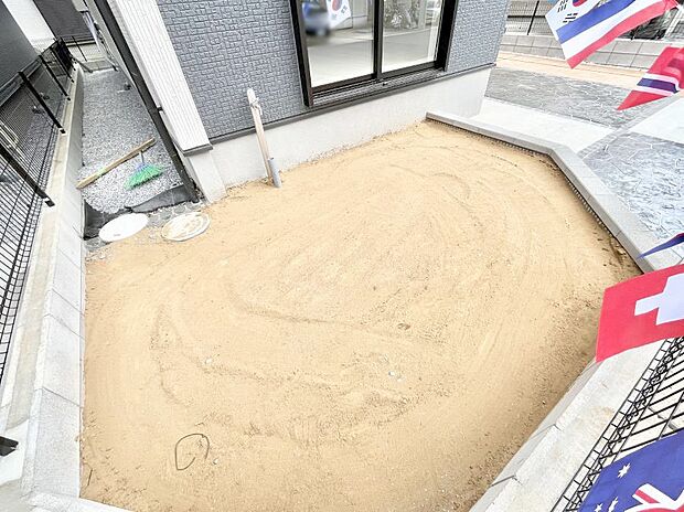 明るさたっぷりのお庭