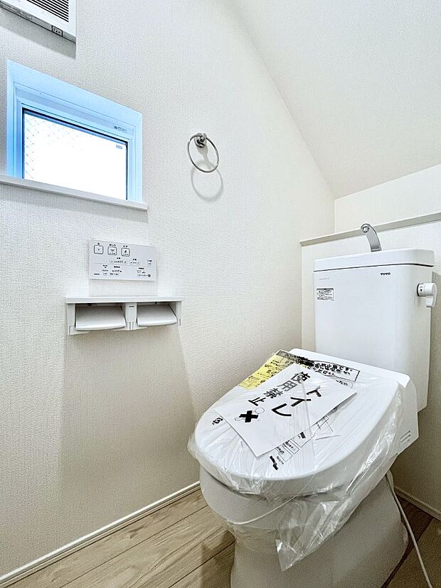 トイレは1階と2階それぞれに配置されていてとても便利です。