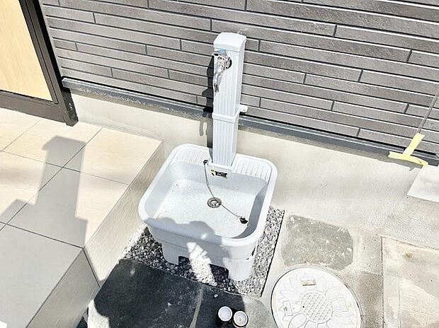 ガーデニングやお掃除に便利な外水栓