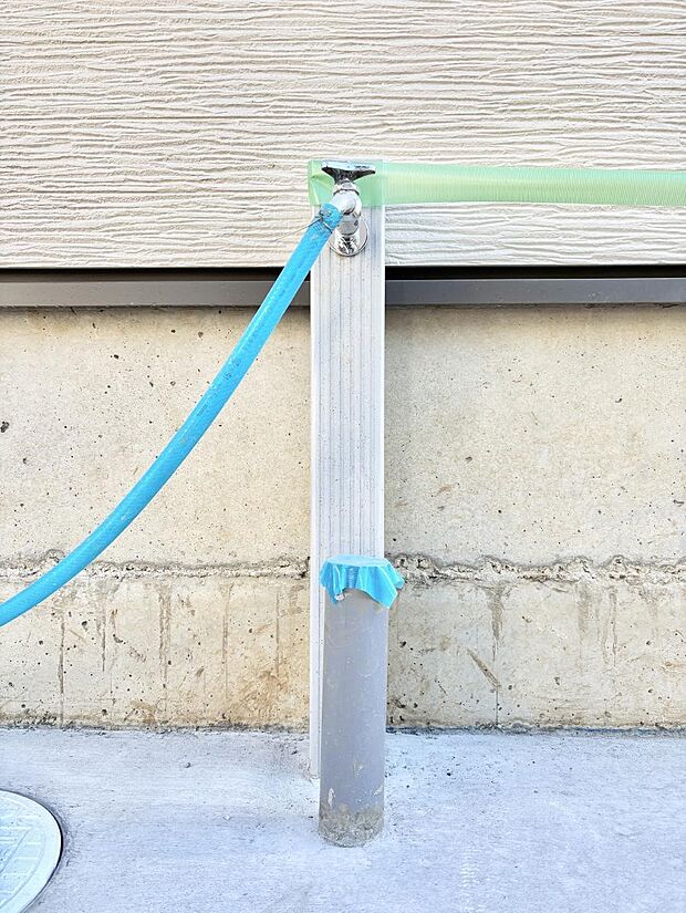 ガーデニングやお掃除に便利な外水栓