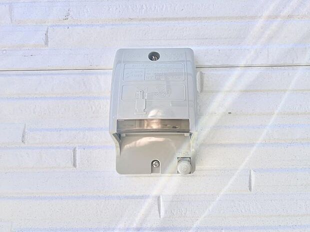 便利な外コンセント。