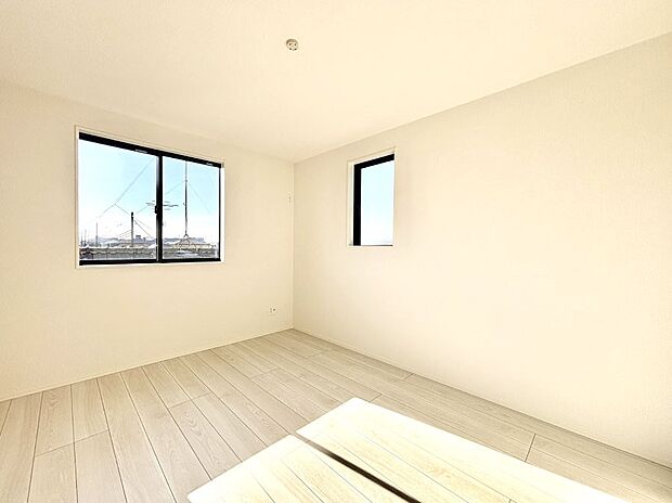 2面採光で明るさ＆風通し良好！