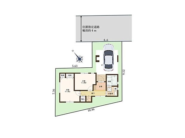 区画図
