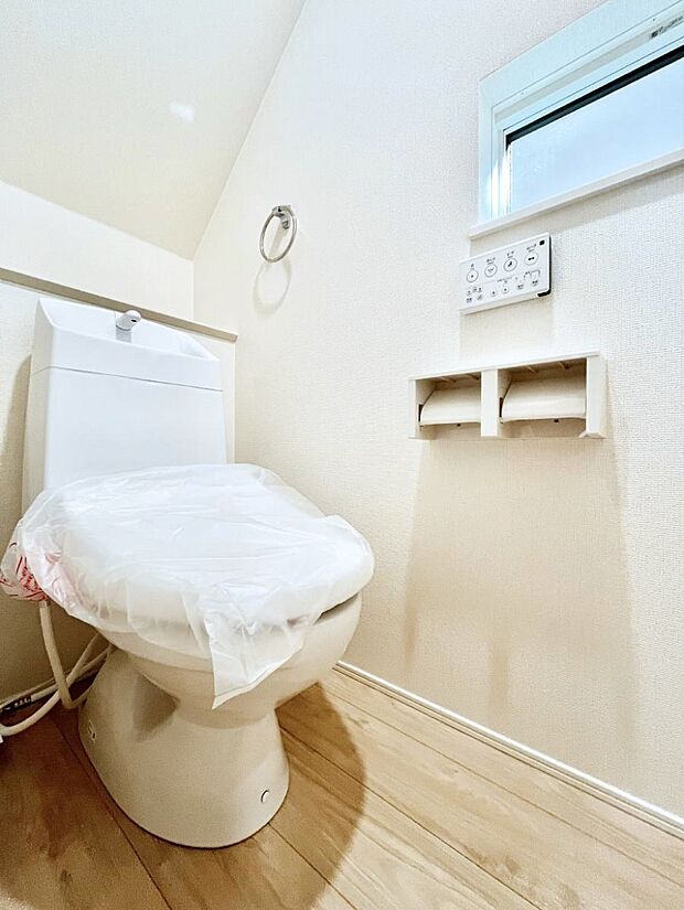 ウォシュレット付きトイレが1階と2階それぞれに配置されていてとても便利です。