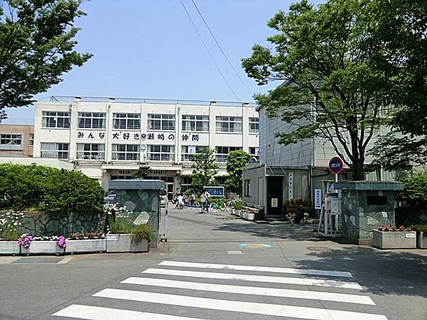 小学校 1100m 草加市立瀬崎小学校