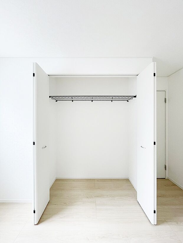 収納力あるクローゼット