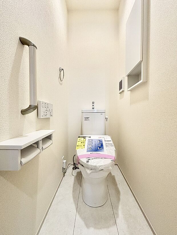 トイレは1階と2階それぞれに配置されていてとても便利です。