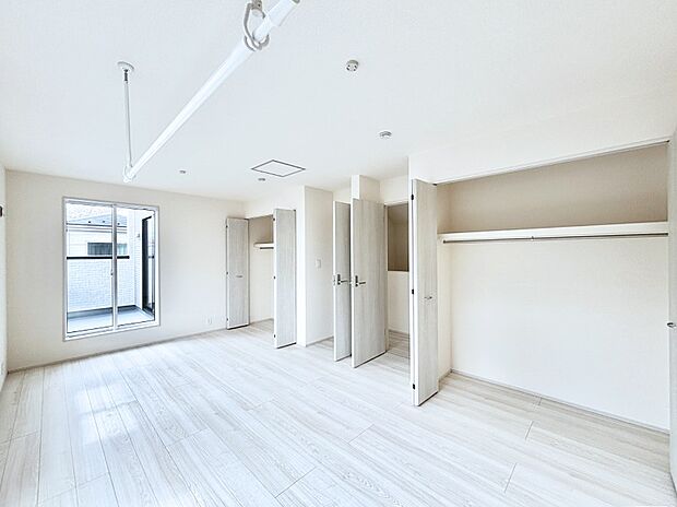 将来は2部屋にすることもできますね。お年頃になったら夢の個室にチェンジ!