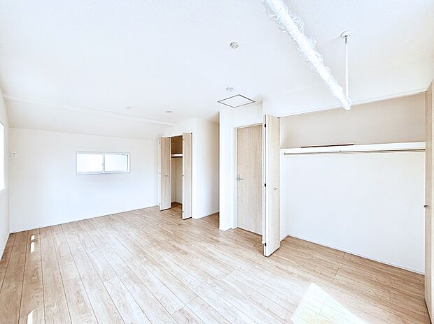 将来は2部屋にすることもできますね。お年頃になったら夢の個室にチェンジ!