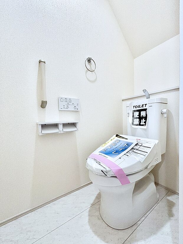 ウォシュレット付きトイレが1階と2階それぞれに配置されていてとても便利です。