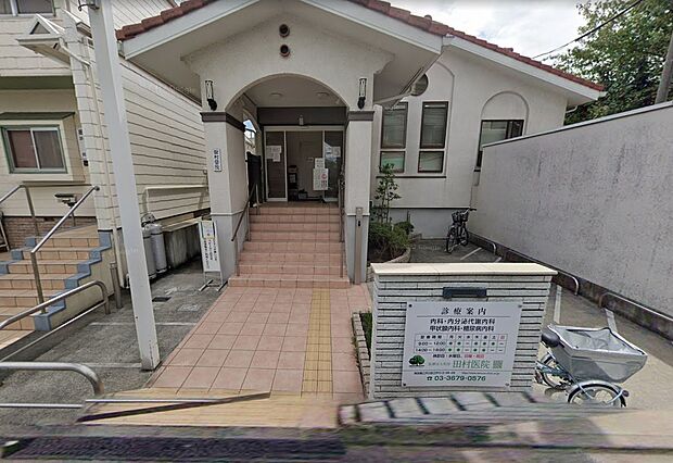 病院 100m 田村医院