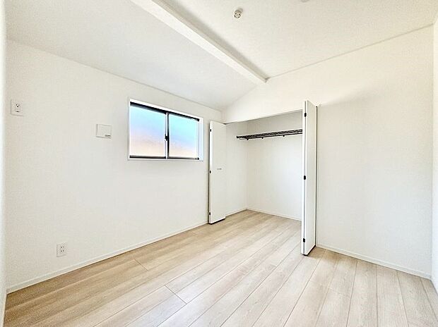 収納も充実しています！どんなお部屋にするか考えるのが楽しみですね。