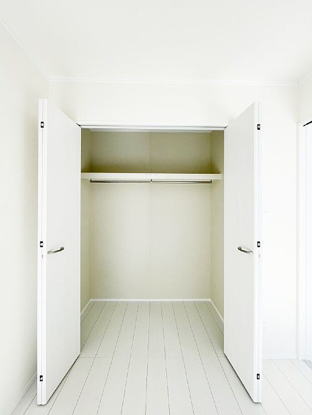 収納力あるクローゼット