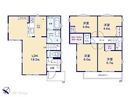 川口市赤井1丁目 1期 新築一戸建て 全1棟