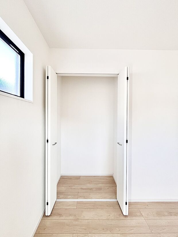 収納力あるクローゼット