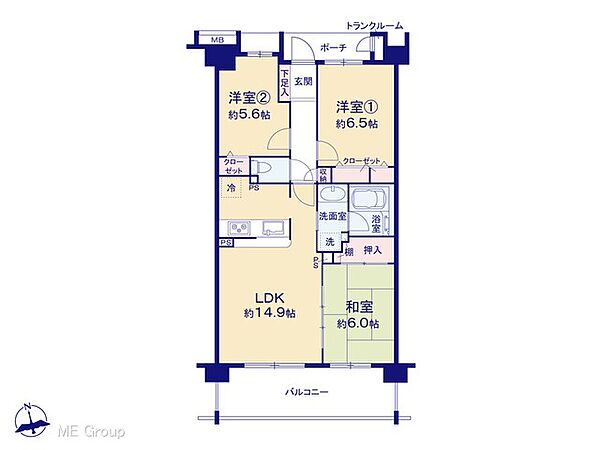 間取り：312001293679