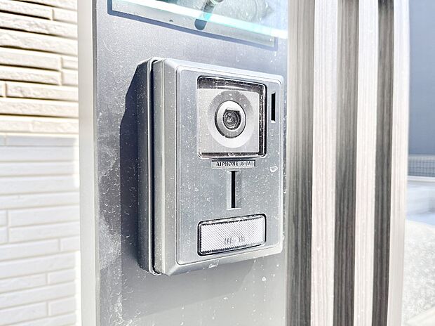 TVモニター付インターホンでセキュリティ面にも配慮。