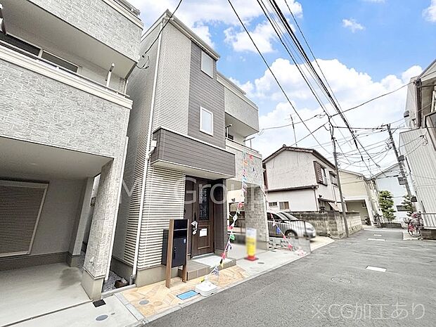 前面道路はきちんと整備されています