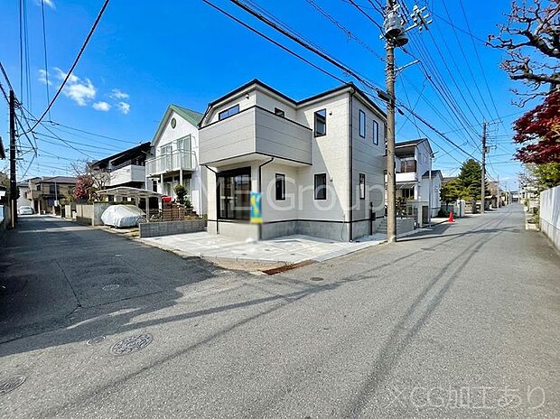 前面道路はきちんと整備されています