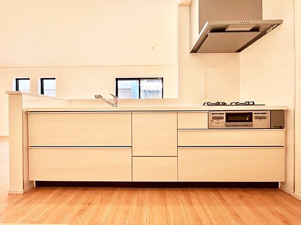 お料理を効率的に、楽しく!システムキッチン