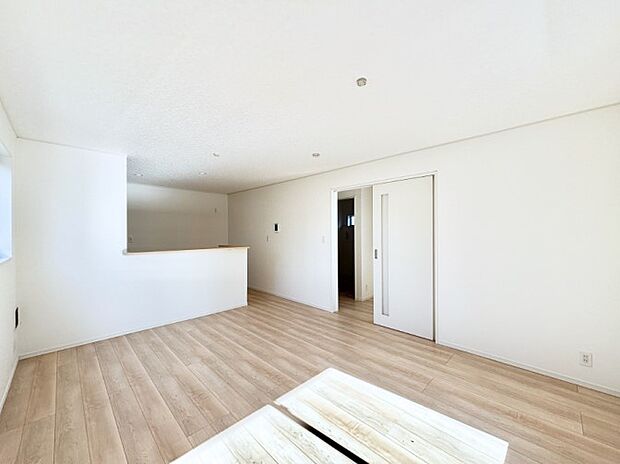 15帖のLDKは家族みんなの快適空間!家族のつながりを強くする大事なスペースです。