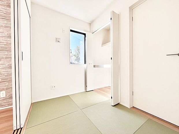 ほっとする寛ぎの和室。キッズスペースや来客時に活用できます