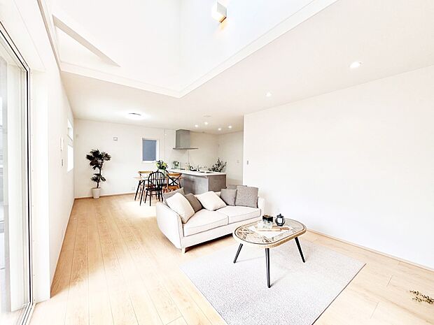 家族が自然と集まる憩いのスペースになりそう