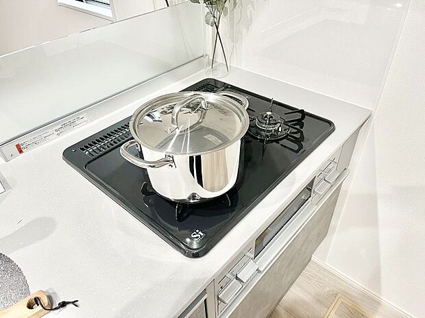 三口ガスコンロでお料理が一気にはかどりそう