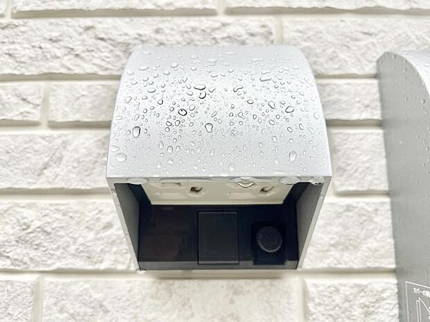 便利な外コンセント。