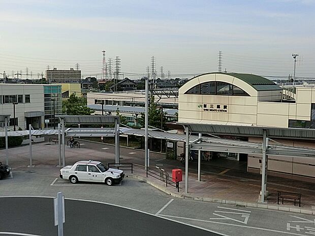 駅 1200m ＪＲ武蔵野線新三郷駅