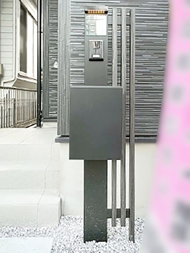 表札・インターホン・ポストをひとつに集約