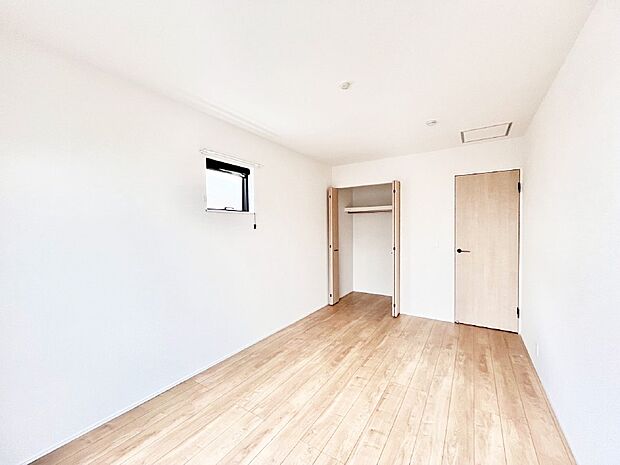 収納も充実しています！どんなお部屋にするか考えるのが楽しみですね。