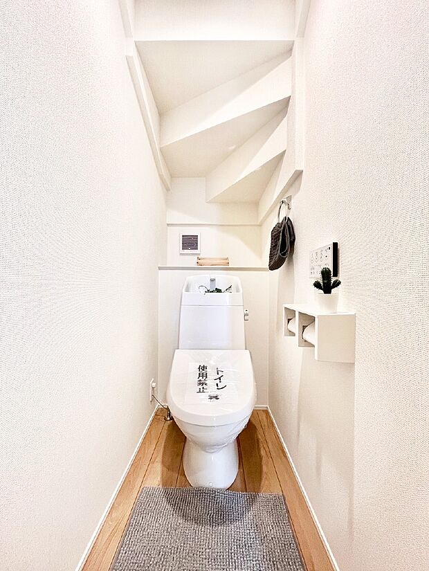 トイレは1階と2階それぞれに配置されていてとても便利です。