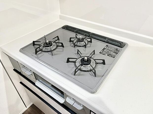 三口ガスコンロでお料理が一気にはかどりそう