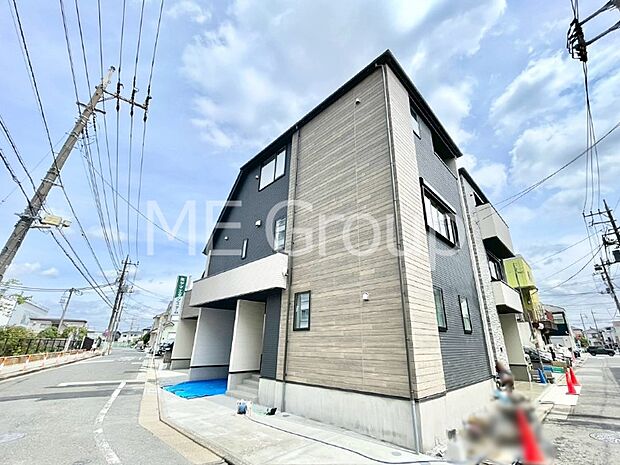 上質感あふれる外観デザイン。魅力の住まいを実現。