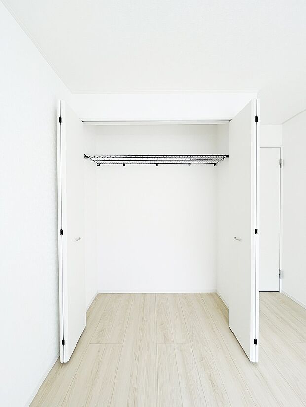 収納力あるクローゼット