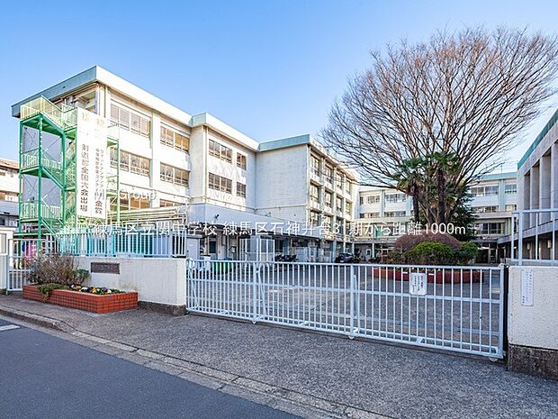 中学校 1000m 練馬区立関中学校