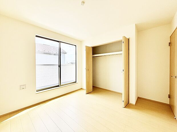 収納が充実しているので居住スペースを広々使えます