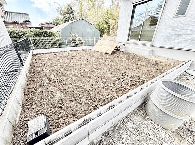 明るさたっぷりのお庭