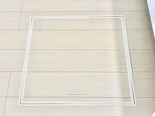 床下収納付き！日用品・非常用品の収納にも大活躍。