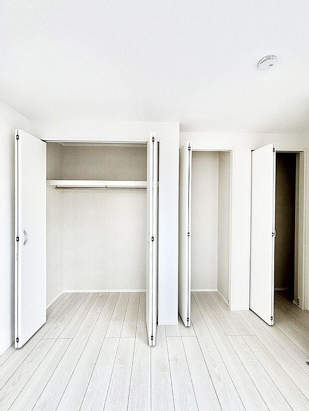 全居室クローゼット付き