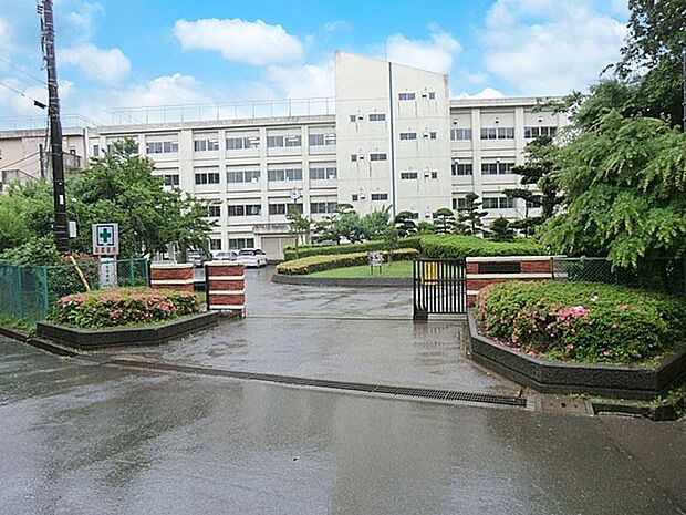中学校 1300m 我孫子市立湖北中学校